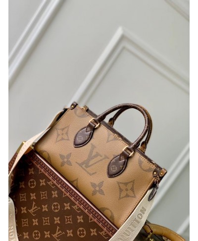 Louis Vuitton OnTheGo East West Monogram in Giant Monogram and Monogram  Reverse Coated Canvas with Gold-tone - US