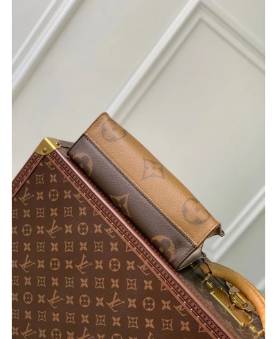 LOUIS VUITTON REVERSE MONOGRAM EAST WEST ON THE GO TOTE PROS & CONS  #marquitalvluxury #louisvuitton 