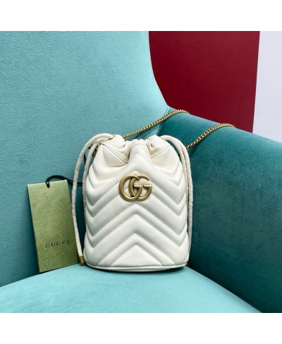 MINI BORSA A SECCHIELLO GG MARMONT GUCCI