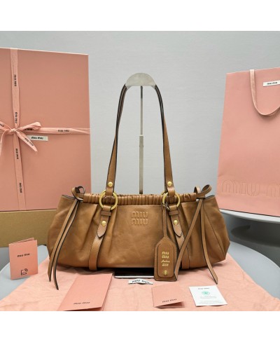 MIU MIU Joie nappa leather bag