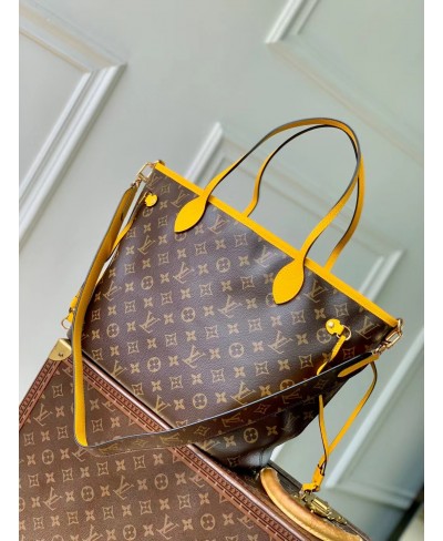 LOUIS VUITTON Neverfull Bandoulière Inside Out MM