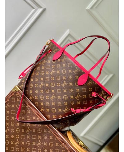 LOUIS VUITTON Neverfull Bandoulière Inside Out MM