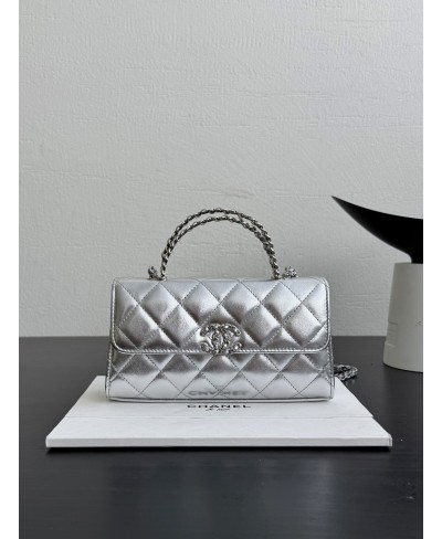 CHANEL Flap Phone Holder with Chain