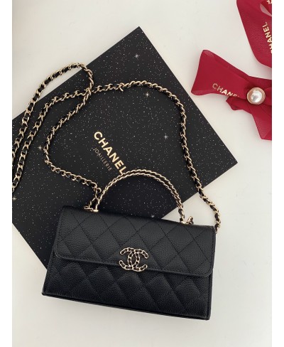 CHANEL Flap Phone Holder with Chain