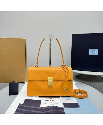 PRADA Prada Soft Sound medium leather shoulder bag