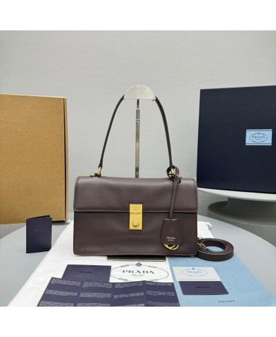 PRADA Prada Soft Sound medium leather shoulder bag