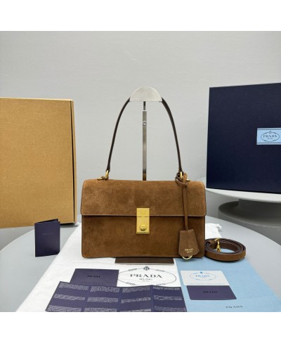 PRADA Prada Soft Sound medium leather shoulder bag
