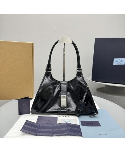 PRADA Medium leather tote bag