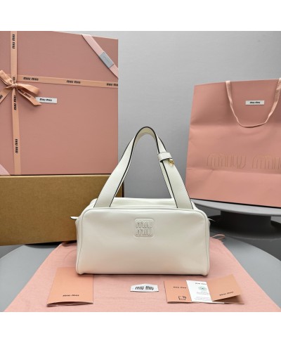 MIUMIU Leather top-handle bag