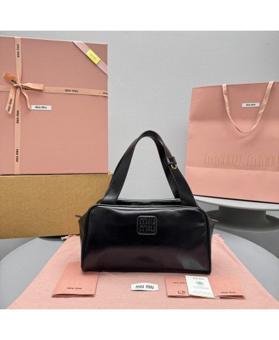 MIUMIU Leather top-handle bag