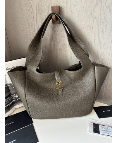 SAINT LAURENT LE 5 À 7 BEA in grained leather