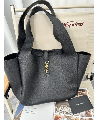SAINT LAURENT LE 5 À 7 BEA in grained leather