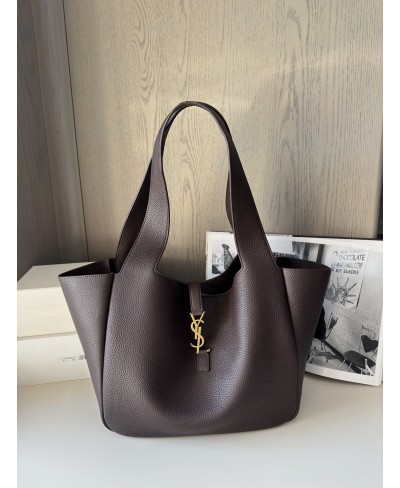 SAINT LAURENT LE 5 À 7 BEA in grained leather