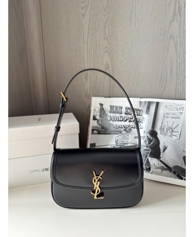 Borsa SOLFERINO media in pelle BOX SAINT LAURENT