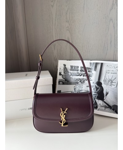Borsa SOLFERINO media in pelle BOX SAINT LAURENT