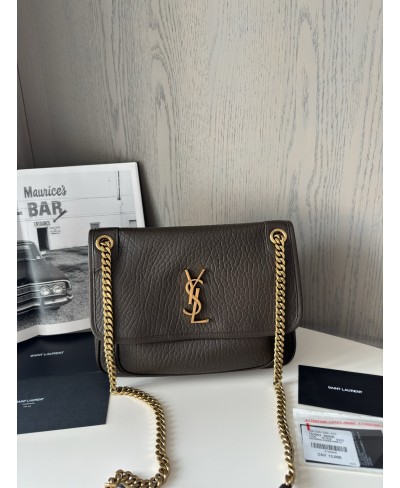 SAINT LAURENT NIKI medium in grained lambskin