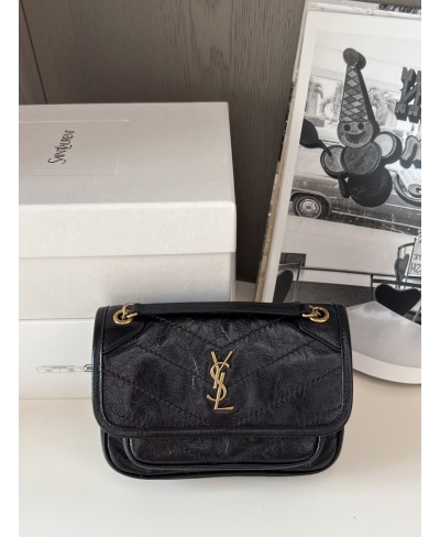 SAINT LAURENT NIKI baby in vintage leather