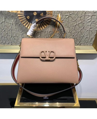 VALENTINO VSLING GRAINY CALFSKIN HANDBAG