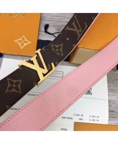 Louis Vuitton M9553W LV INITIALES 30MM Belt