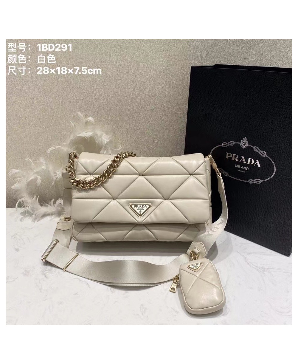 Prada system nappa sales leather patchwork bag
