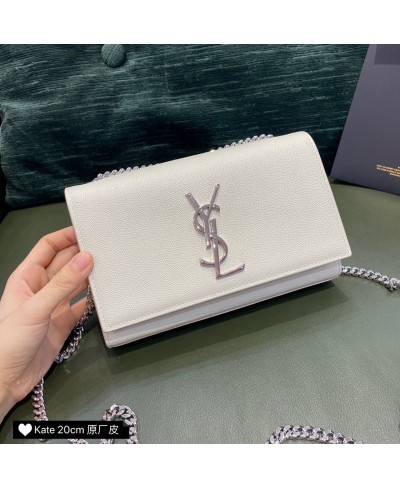 BORSA KATE SMALL IN PELLE A TEXTURE SAINT LAURENT(PELLE ORIGINALE)