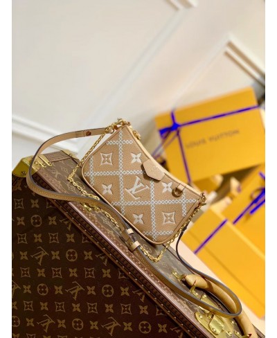 easy pouch on strap louis vuitton turtledove｜TikTok Search