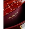 Borsa con patta e manico mini CHANEL