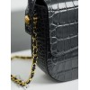Borsa con patta e manico mini CHANEL