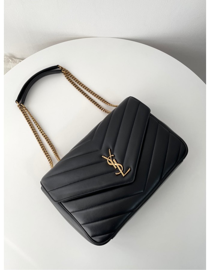 LOULOU large in pelle SAINT LAURENT