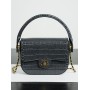 Borsa con patta e manico mini CHANEL