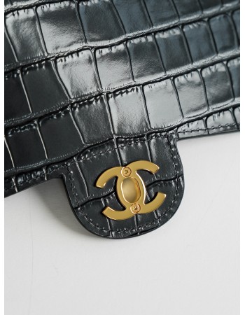 Borsa con patta e manico mini CHANEL