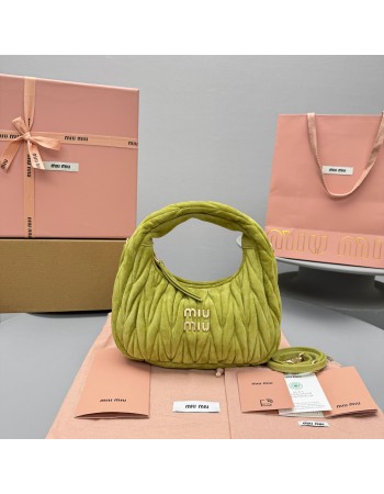 Borsa Wander in pelle scamosciata MIUMIU