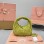 Borsa Wander in pelle scamosciata MIUMIU