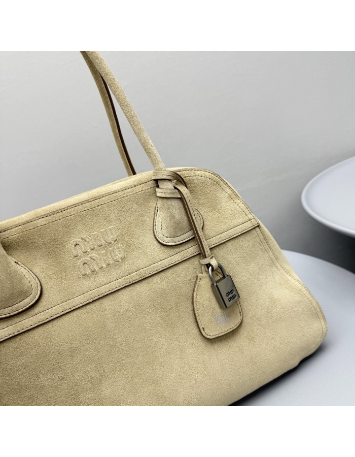 Borsa Vivant in pelle scamosciata MIUMIU