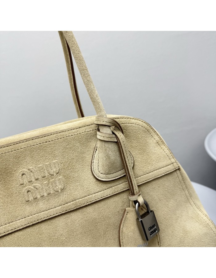 Borsa Vivant in pelle scamosciata MIUMIU