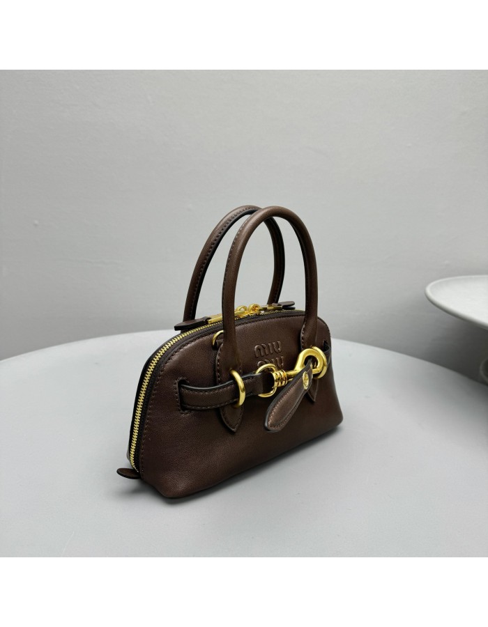 Mini borsa Aventure in nappa MIUMIU