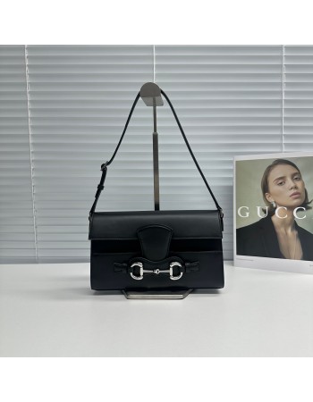 Borsa a spalla Horsebit Ristretto misura media GUCCI