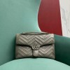 Borsa a spalla GG Marmont misura media GUCCI