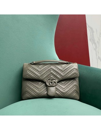 Borsa a spalla GG Marmont misura media GUCCI