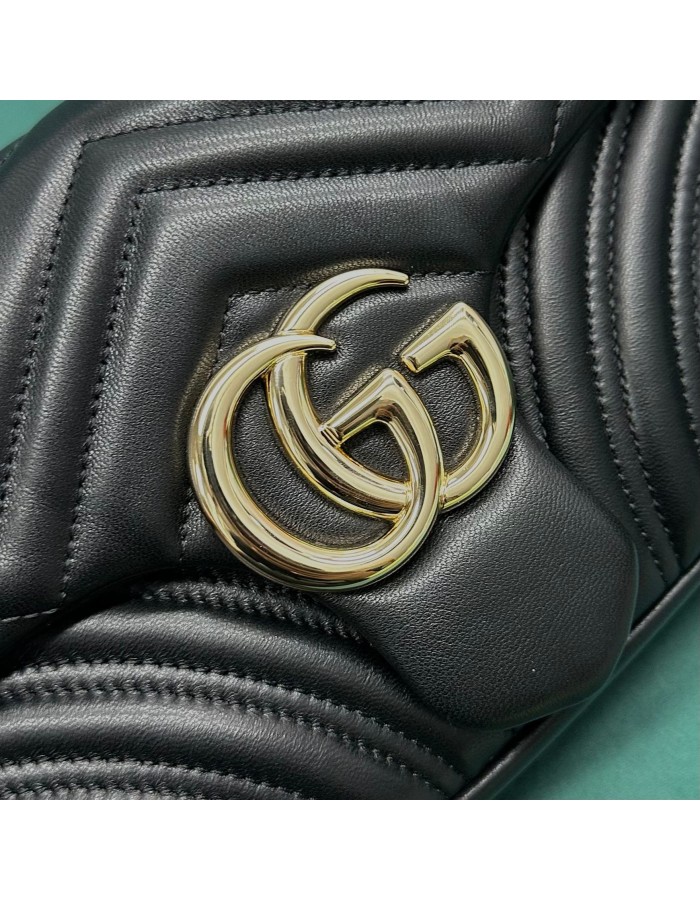 Borsa a spalla GG Marmont misura media GUCCI