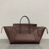 LUGGAGE GRANDE IN MORBIDA PELLE DI AGNELLO LUCIDA CELINE