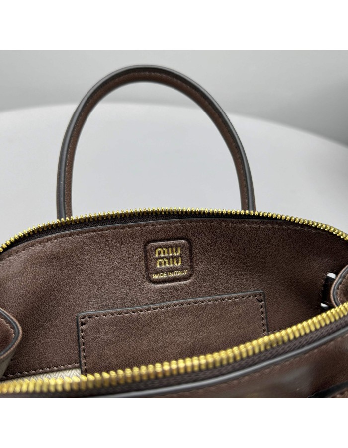 Mini borsa Aventure in nappa MIUMIU