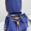 Zaino in canvas e pelle MIUMIU