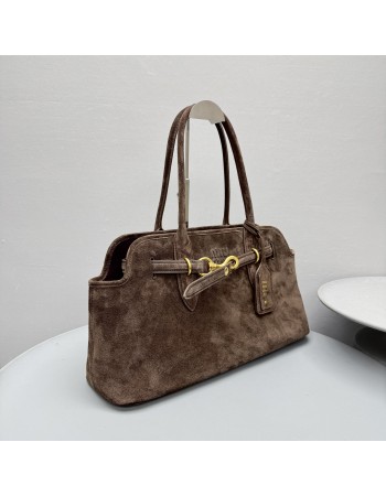 Borsa Aventure in pelle scamosciata MIUMIU