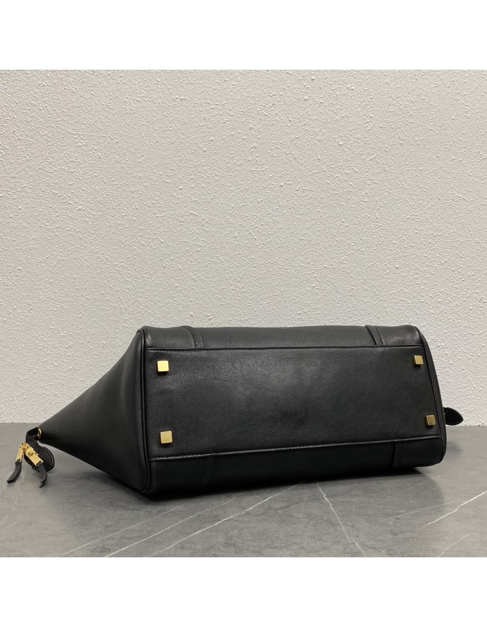 LUGGAGE IN MORBIDA PELLE DI AGNELLO LUCIDA CELINE