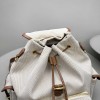 Zaino in canvas e pelle MIUMIU
