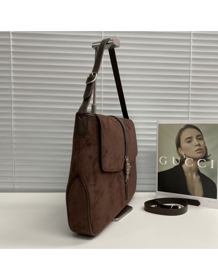 Borsa a tracolla Jackie Flap misura grande GUCCI