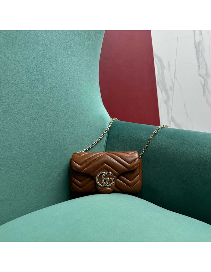Mini borsa a spalla GG Marmont GUCCI
