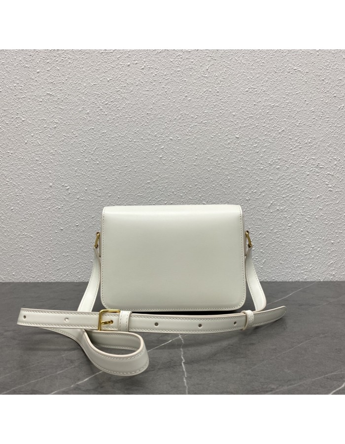 Borsa Teen Triomphe in pelle di vitello lucida CELINE