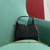 Mini borsa Jackie 1961 in lucertola con cristalli GG GUCCI